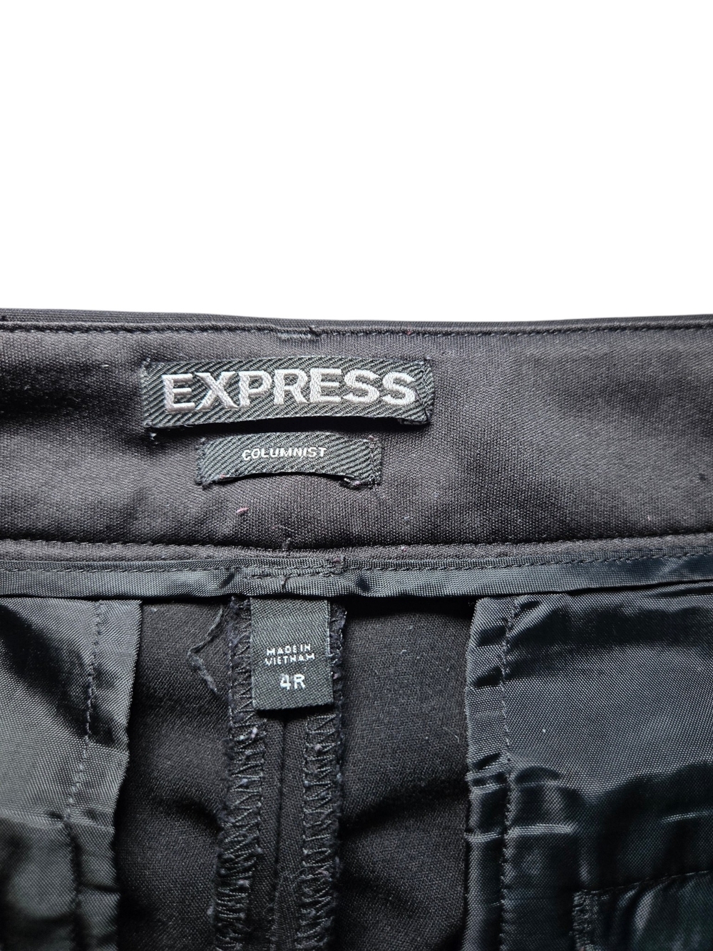 Express Columnist Dress Pants - Black - Picture 6 of 7